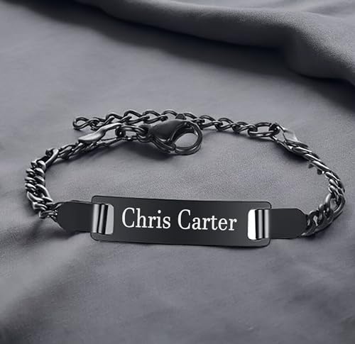 18K Gold Filled Baby ID Bracelet with Name and Date