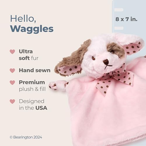 Bearington Baby Wee Wiggles Security Blanket