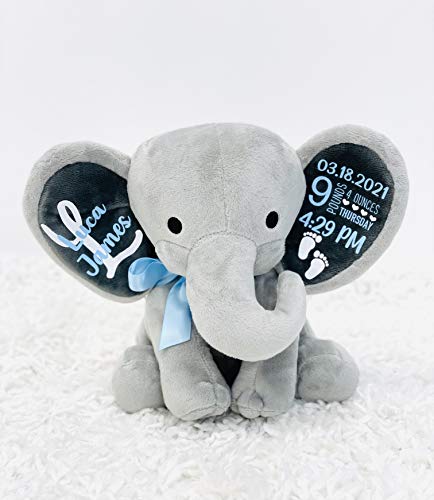 Personalized Baby Stuffed Animal Keepsake
