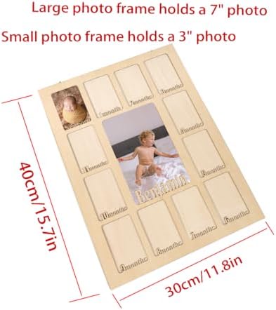 Personalized My First Year Photo Frame 12 Months Keepsake 1