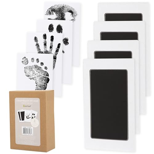 Pearhead 4-Pack Inkless Handprint Pawprint Kit