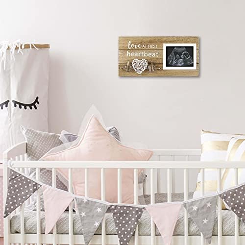 VILIGHT Pregnancy Announcement Sonogram Frame - 4 x 3 Ultrasound Photo Display