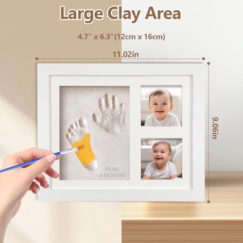 Aiacmea Inkless Baby Keepsake Frame Kit