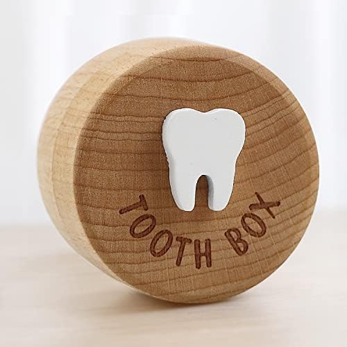 Free-Space Tooth Fairy Box 3D Carved Wooden Keepsake 1