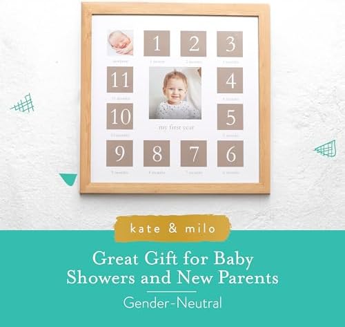 Kate Milo My First Year Wooden Picture Frame