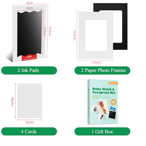 Nabance Inkless Baby Hand Footprint Kit 1