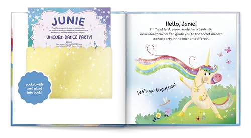 My Unicorn Dance Party Personalized Story 1