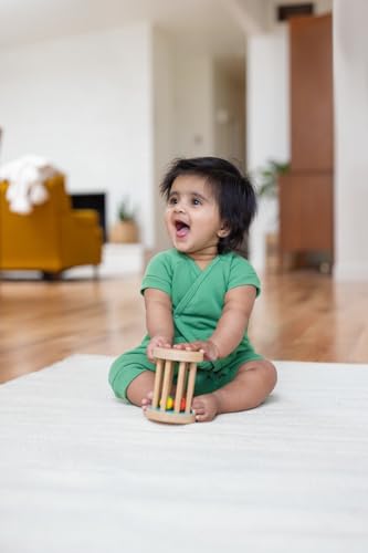 Lovevery Montessori Rolling Rattle for Babies