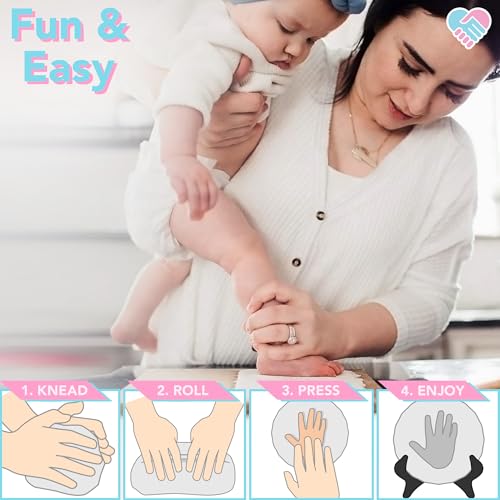 Luna Bean Hand Footprint Kit - Safe Keepsake Ornament