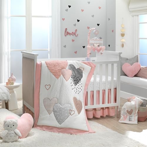 Lambs Ivy Heart Shaped Decorative Pillow