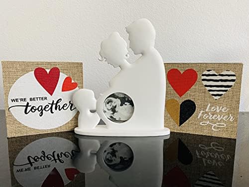 3MAZINGS Ultrasound Frame - Family of 4 Keepsake