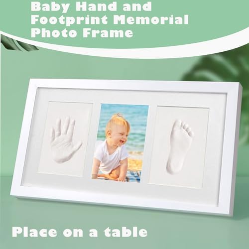 Pivza Inkless Newborn Hand Footprint Kit - Baby Paw Print Gift 1