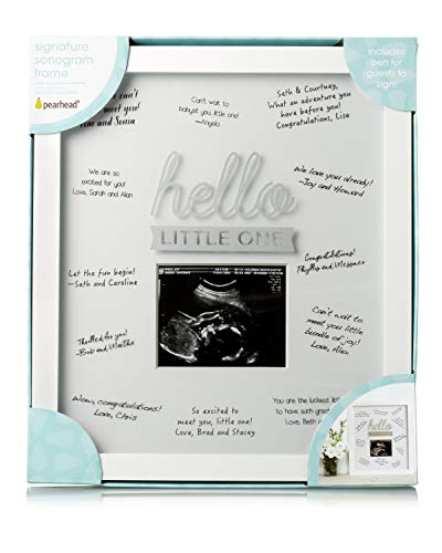 Pearhead Hello Little One Guest Signature Frame