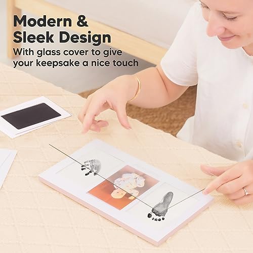 KeaBabies Inkless Baby Hand Footprint Kit
