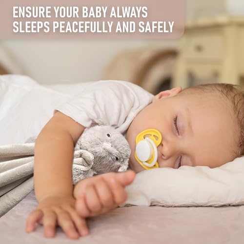 Baby Bunny Lovey Super Soft Security Blanket 196 Inches