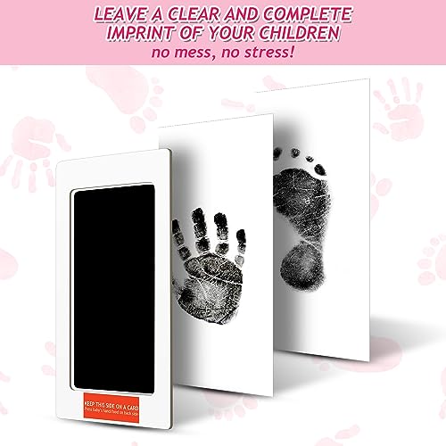 Outus Newborn Handprint Footprint Kit with 4 Ink Pads and 10 Cards