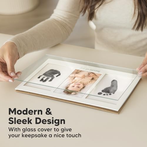 KeaBabies Inkless Hand Footprint Kit - Safe No Residue