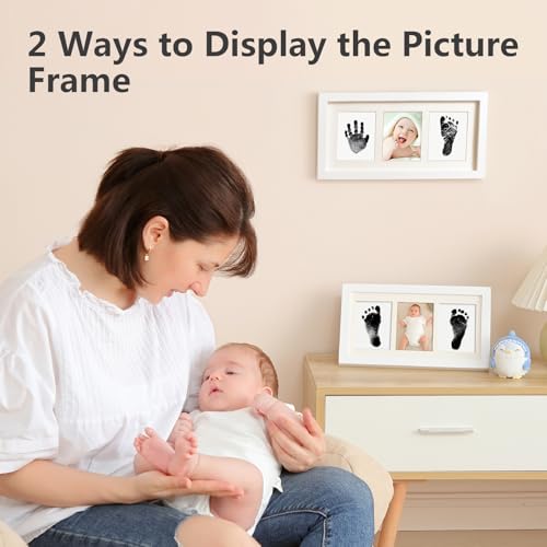 PewinGo Baby Hand Footprint Kit with Frame