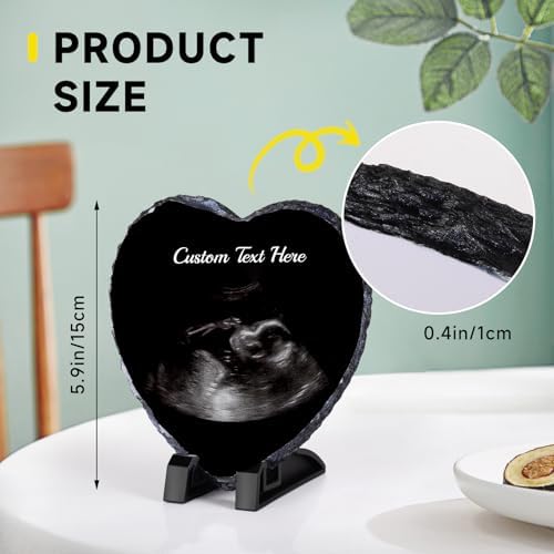 WACAR Sonogram Picture Frame - Personalized Pregnancy Keepsake Decor