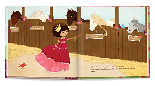 Princess Personalized Childrens Story Hardcover Keepsake