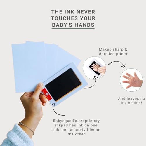 Baby Prints Newborn Handprint Footprint Frame Kit