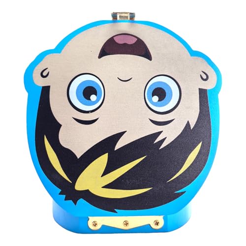 PAMBO Baby Tooth Fairy Box - Wooden Keepsake Storage for Kids