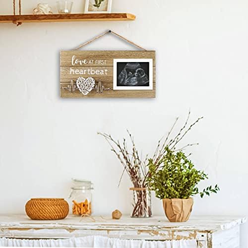 VILIGHT Pregnancy Announcement Sonogram Frame - 4 x 3 Ultrasound Photo Display