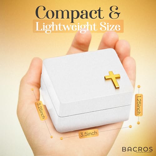 BACROS Baby Baptism Gift Set For Boys Girls
