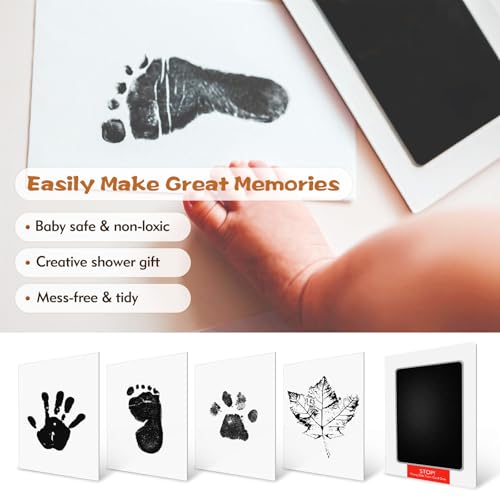 Lorzot 4-Pack Inkless Baby Pet Footprint Kit 1