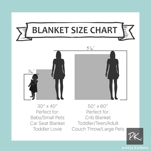 CarefreeTees Personalized Baby Name Blanket with Monogram