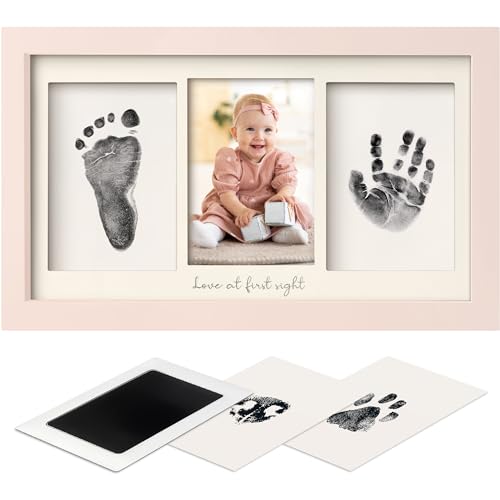 KeaBabies Inkless Baby Hand Footprint Kit