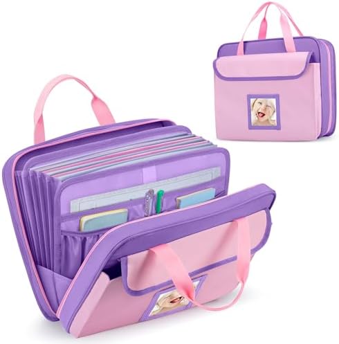 GRAOSO Baby File Organizer with Customized Photo and Name Areas 1