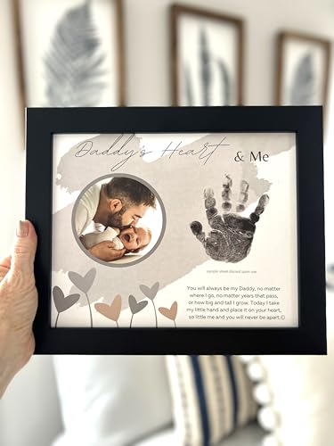 Baby Handprint Frame for Daddy - Made in USA 1