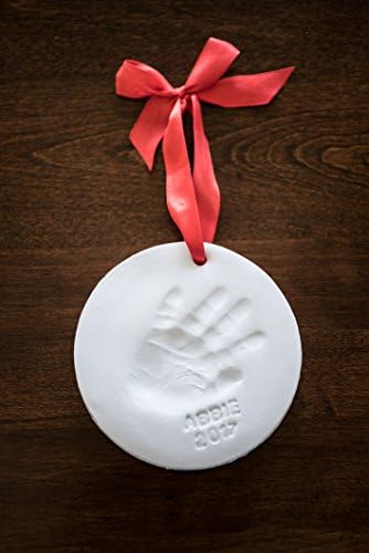 Little Hippo Baby Ornament Keepsake Kit - 2 Easels 4 Ribbons Letters