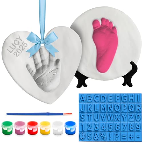 Luna Bean Hand Footprint Kit - Safe Keepsake Ornament