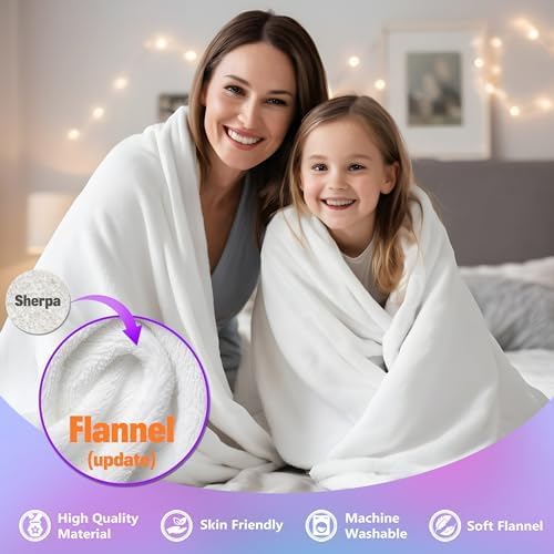 Baosity Custom Name Blanket for Kids Babies Adults