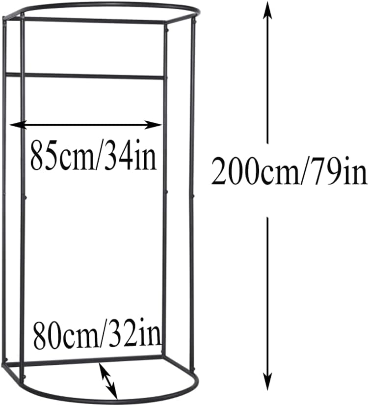CGHART Portable Dressing Room with Shading Fabric