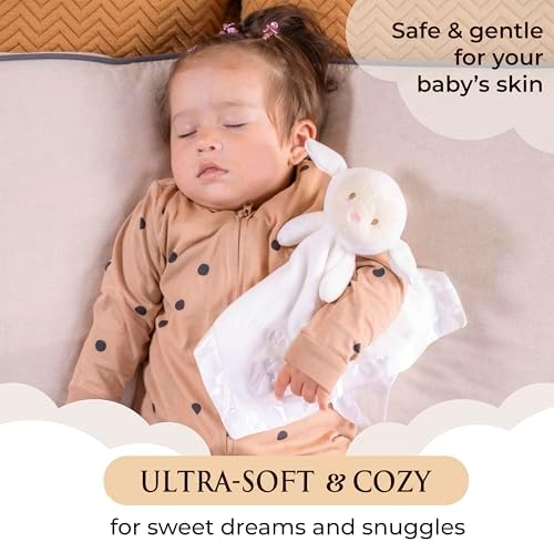 TRANQUIL KIDDO Lamb Lovey - Baptism Gift for Baby 14 inch