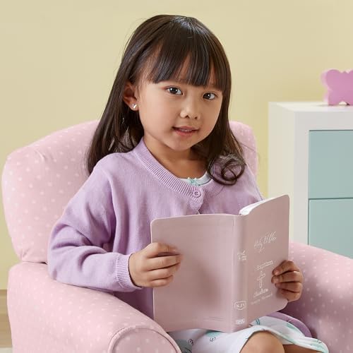 Lets Make Memories Personalized Baptism Bible - Pink