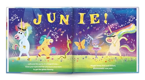 My Unicorn Dance Party Personalized Story 1