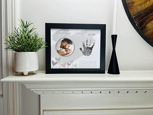 Baby Handprint Frame for Daddy - Made in USA 1