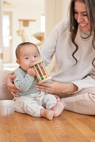 Lovevery Montessori Rolling Rattle for Babies