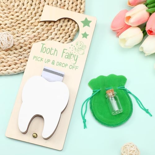 DoubleFill Tooth Fairy Holder Bag Hanger with Money Slot 1