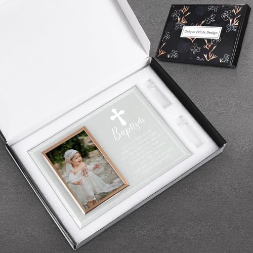 Baptism Picture Frame for Goddaughter and Baby Girls
