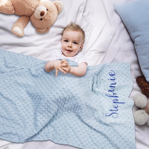 Personalized Baby Blanket with Embroidered Name 1