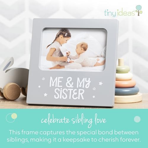 Tiny Ideas Sibling Photo Frame for Baby Keepsakes