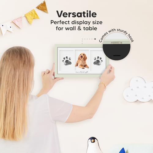KeaBabies Inkless Hand Footprint Kit Sage
