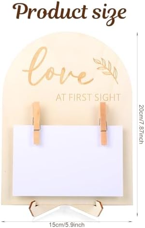 Lusofie Double-Sided Ultrasound Picture Frame