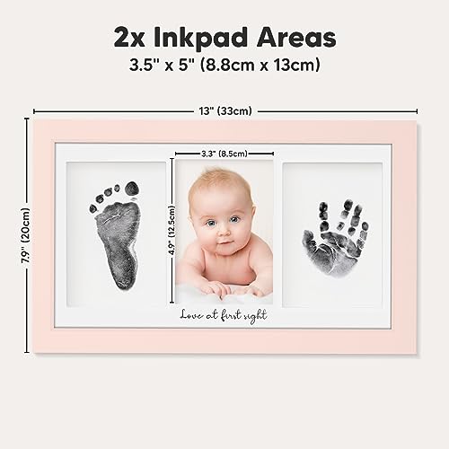 KeaBabies Inkless Baby Hand Footprint Kit
