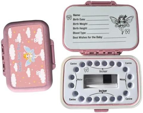 FurPaw Tooth Fairy Box - Natural Wheat Straw PP Pink